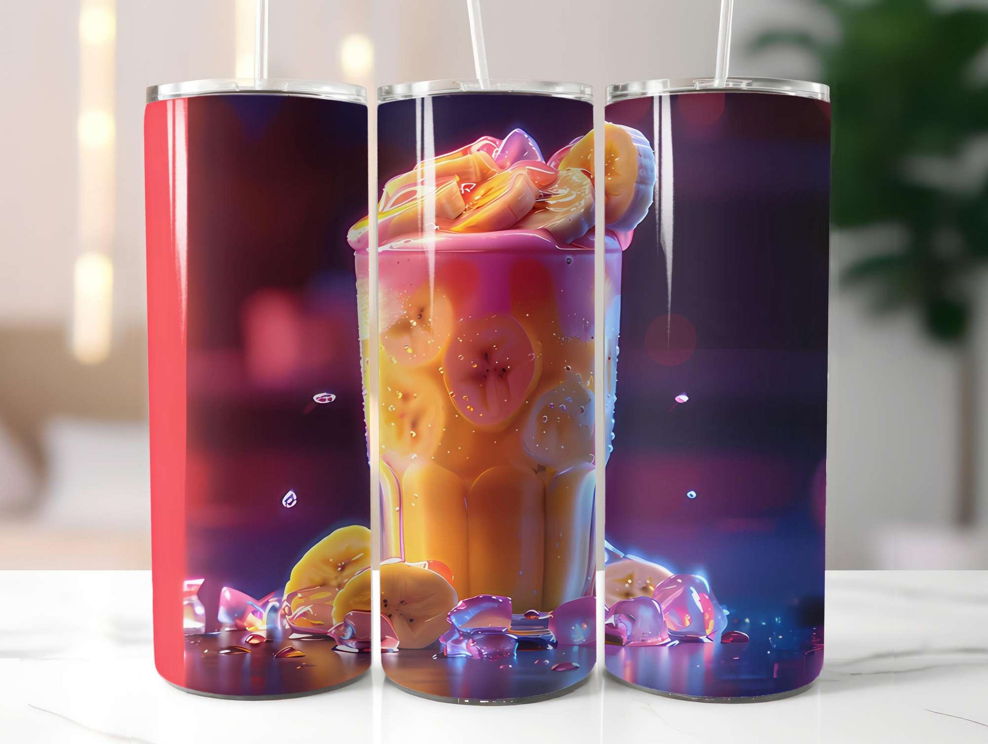 Banana 2 Tumbler Wrap - CraftNest - Digital Crafting and Art