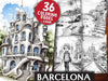 Barcelona Coloring Books