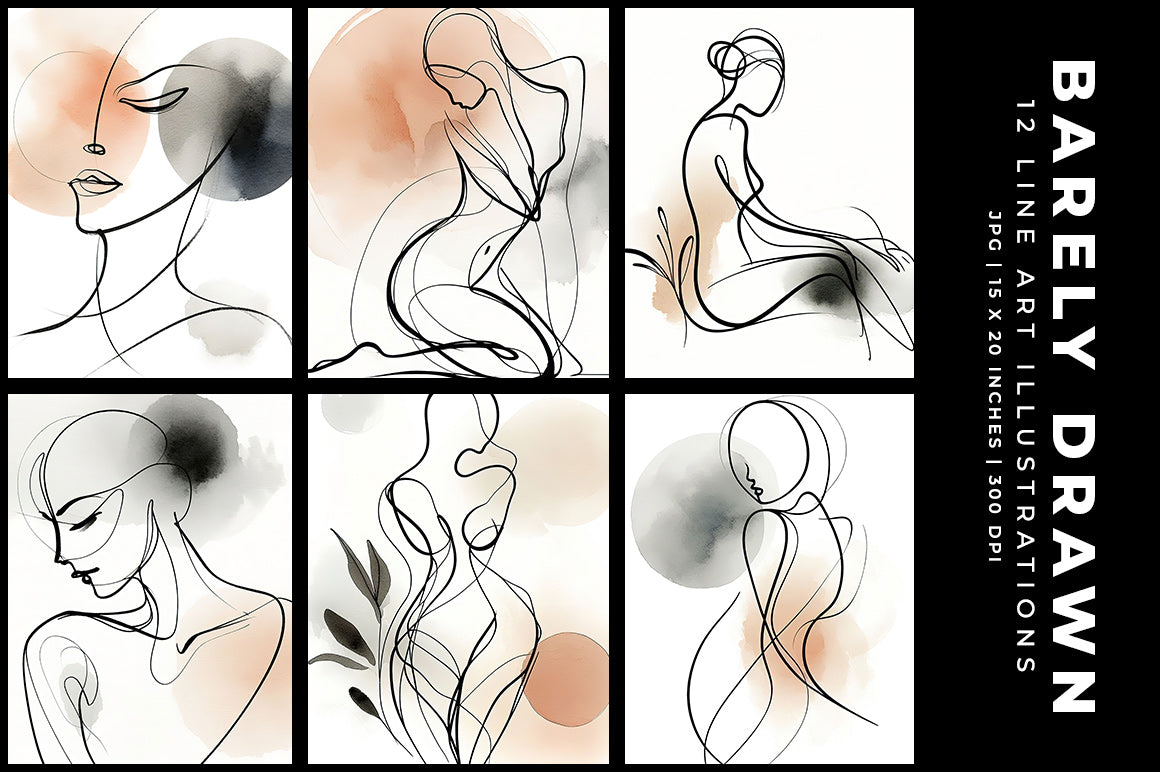 Barely Drawn - Women