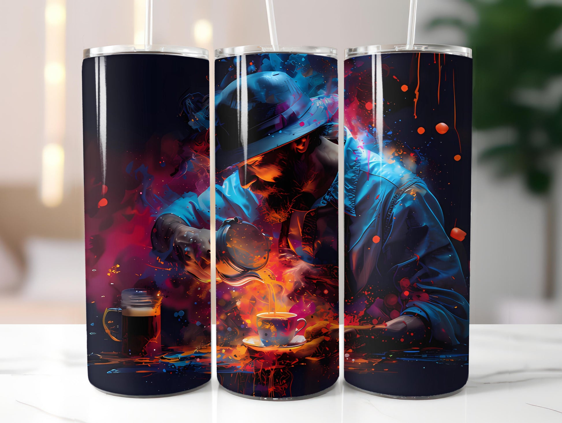 Barista Profession 3 Tumbler Wrap - CraftNest - Digital Crafting and Art