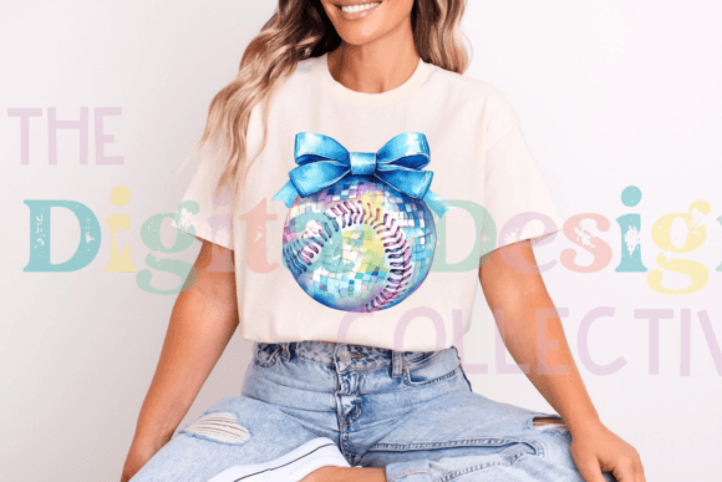 Baseball Coquette Bow Design Clipart Bundle