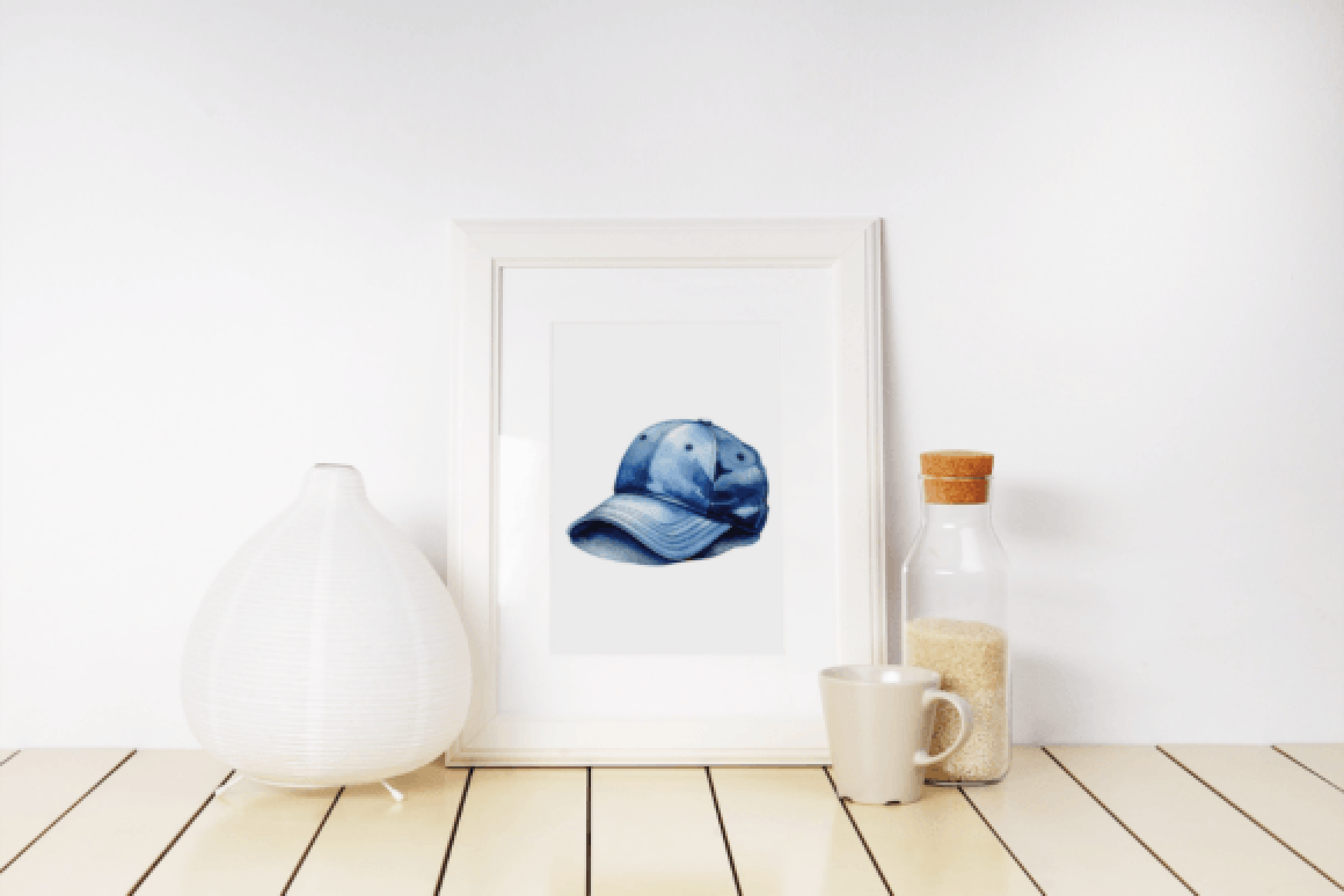 Baseball Hats Clipart Bundle