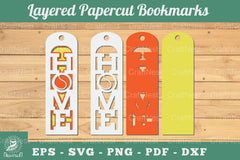 Baseball Home 3D Papercut Bookmarks Clipart Bundle - CraftNest - Digital Crafting and Art