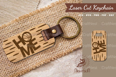 Basketball Home Laser Cut Keychain Design Bundle - CraftNest - Digital Crafting and Art