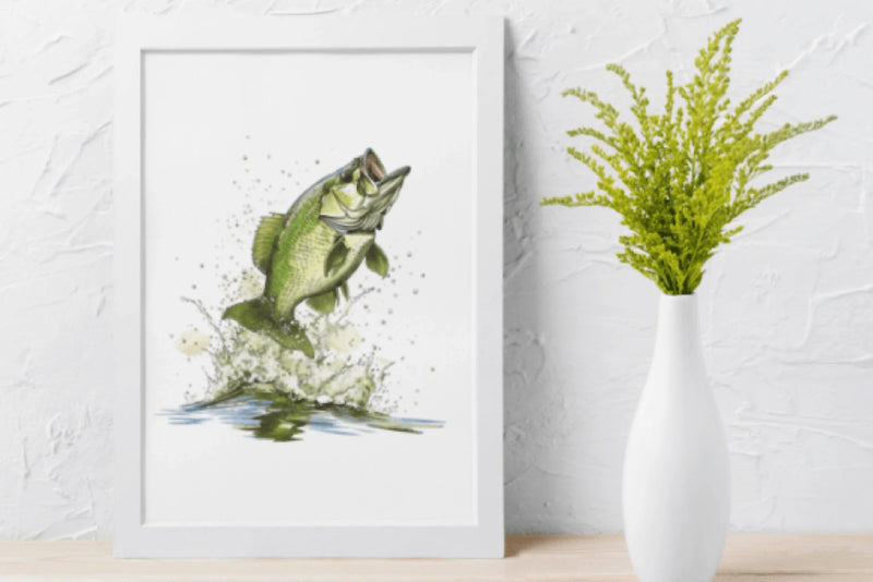 Ultimate Bass Fishing Design Clipart Bundle - CraftNest - Digital Crafting and Art