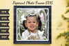 Beautiful Floral Photo Frame Papercut Clipart Bundle