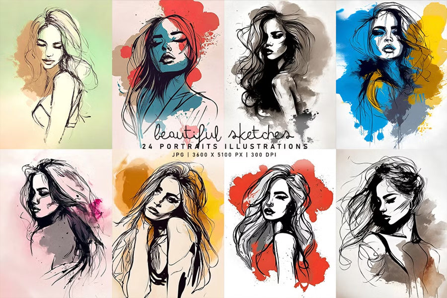 Beautiful Sketches - Women