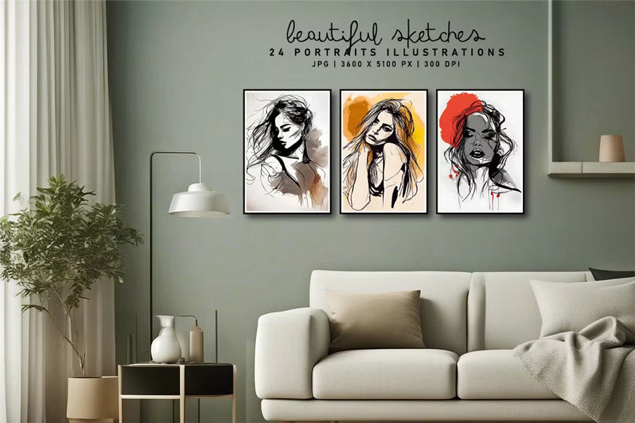 Beautiful Sketches - Women