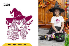 Beautiful Witch Halloween SVG Bundle - CraftNest - Digital Crafting and Art