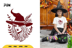 Beautiful Witch Halloween SVG Bundle - CraftNest - Digital Crafting and Art