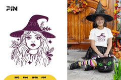 Beautiful Witch Halloween SVG Bundle - CraftNest - Digital Crafting and Art