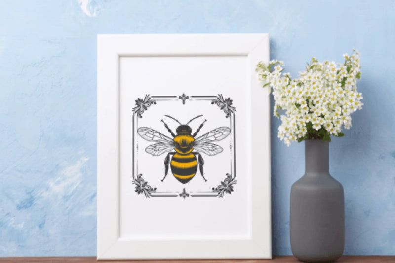 Bee Art Clipart Bundle - CraftNest - Digital Crafting and Art