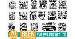 Beer SVG Bundle 16 - CraftNest - Digital Crafting and Art