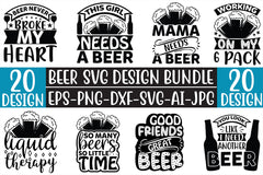 Beer SVG Bundle 15 - CraftNest - Digital Crafting and Art