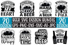Beer SVG Bundle 15 - CraftNest - Digital Crafting and Art