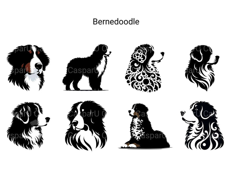 Bernedoodle - CraftNest - Digital Crafting and Art