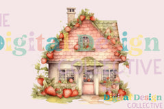 Berry House Spring Design Clipart Bundle - CraftNest - Digital Crafting and Art
