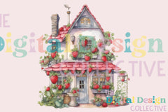 Berry House Spring Design Clipart Bundle - CraftNest - Digital Crafting and Art