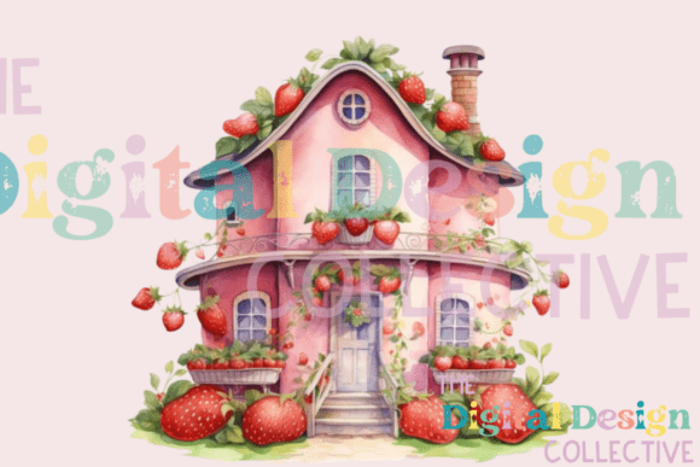 Berry House Spring Clipart Bundle - CraftNest - Digital Crafting and Art