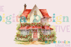 Berry House Spring Design Clipart Bundle - CraftNest - Digital Crafting and Art
