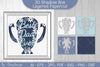 Best Dad Ever 3D Shadowbox Father Layered Papercut SVG Bundle