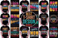 Mom T Shirt Design Bundle - CraftNest - Digital Crafting and Art