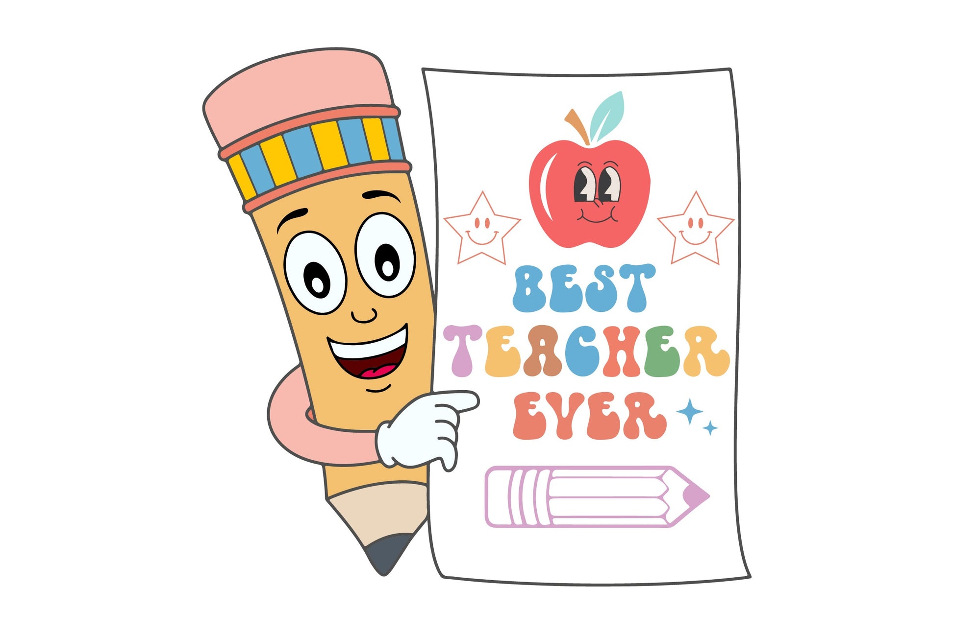 Best Teacher Ever SVG Bundle - CraftNest - Digital Crafting and Art