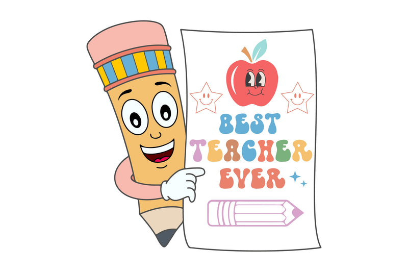Best Teacher Ever SVG Bundle - CraftNest - Digital Crafting and Art