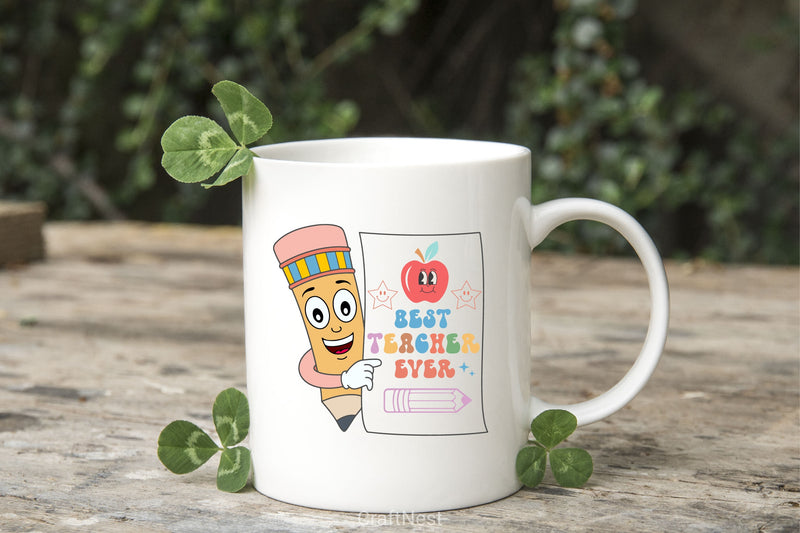 Best Teacher Ever SVG Bundle - CraftNest - Digital Crafting and Art