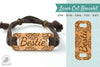 Bestie Laser Cut Bracelet SVG Bundle