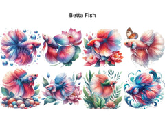 Betta Fish - CraftNest - Digital Crafting and Art