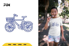 Bicycle Doodle SVG Bundle - CraftNest - Digital Crafting and Art