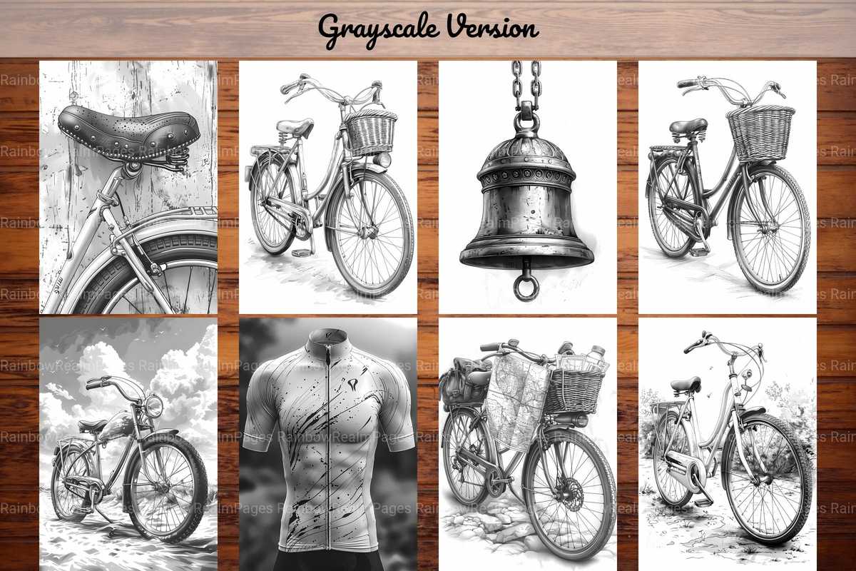 Bicycle Riding Coloring Books - CraftNest - Digital Crafting and Art