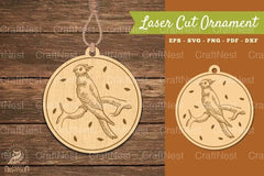 Bird Laser Cut Ornament Clipart Bundle - CraftNest - Digital Crafting and Art
