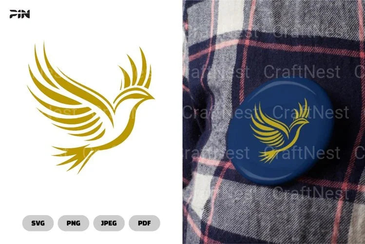 Bird Logo SVG Bundle - CraftNest - Digital Crafting and Art