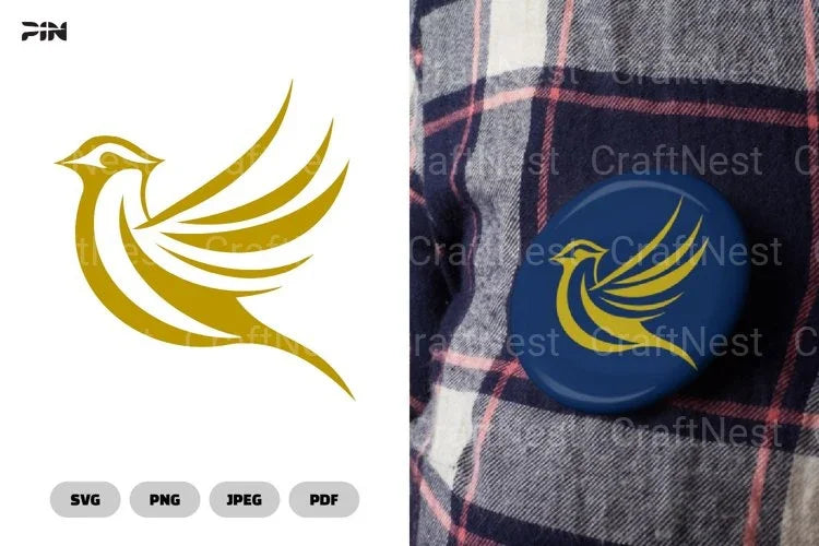 Bird Logo SVG Bundle - CraftNest - Digital Crafting and Art