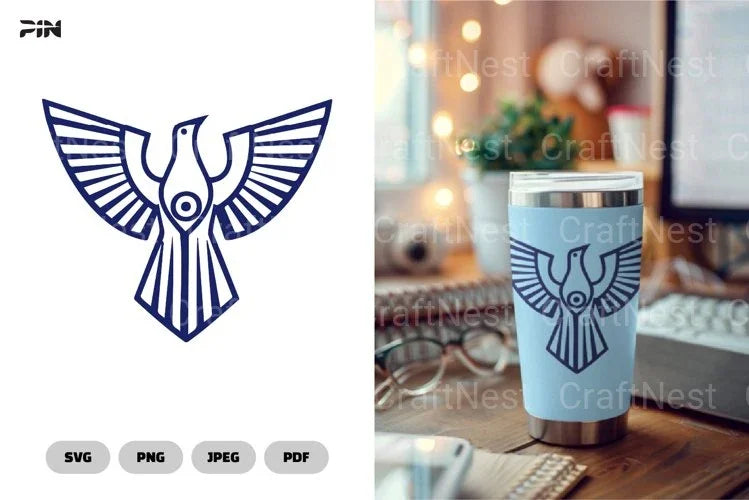 Scandinavian Bird Symbol SVG Bundle - CraftNest - Digital Crafting and Art