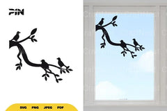 Bird on Branch SVG Bundle - CraftNest - Digital Crafting and Art