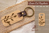 Birds Laser Cut Keychain Clipart Bundle