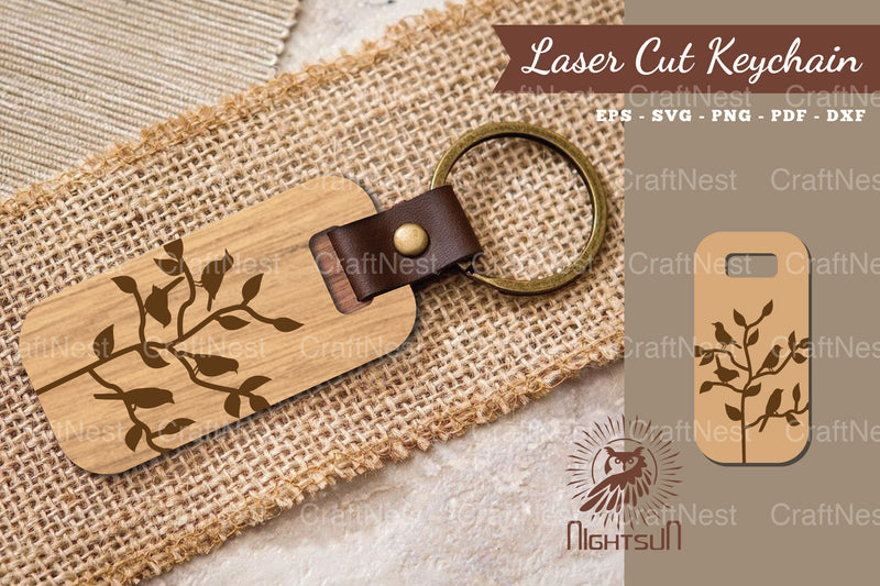 Birds Laser Cut Keychain Design Bundle - CraftNest - Digital Crafting and Art
