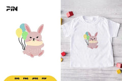 Birthday Bunny SVG Bundle - CraftNest - Digital Crafting and Art