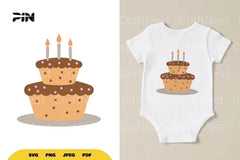 Birthday Cake SVG Bundle - CraftNest - Digital Crafting and Art