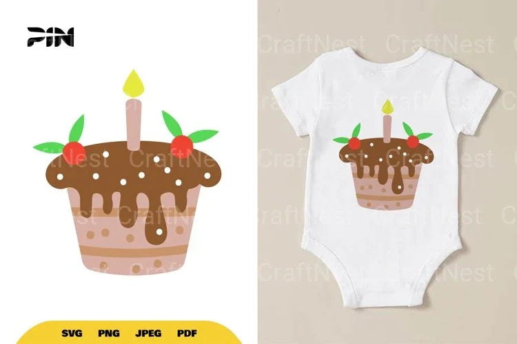 Birthday Cake SVG Bundle - CraftNest - Digital Crafting and Art
