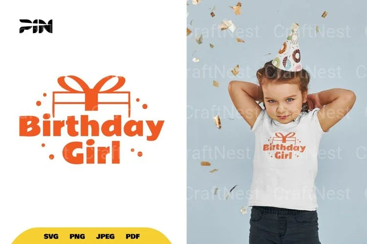 Birthday Girl SVG Bundle - CraftNest - Digital Crafting and Art