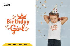 Birthday Girl SVG Bundle - CraftNest - Digital Crafting and Art