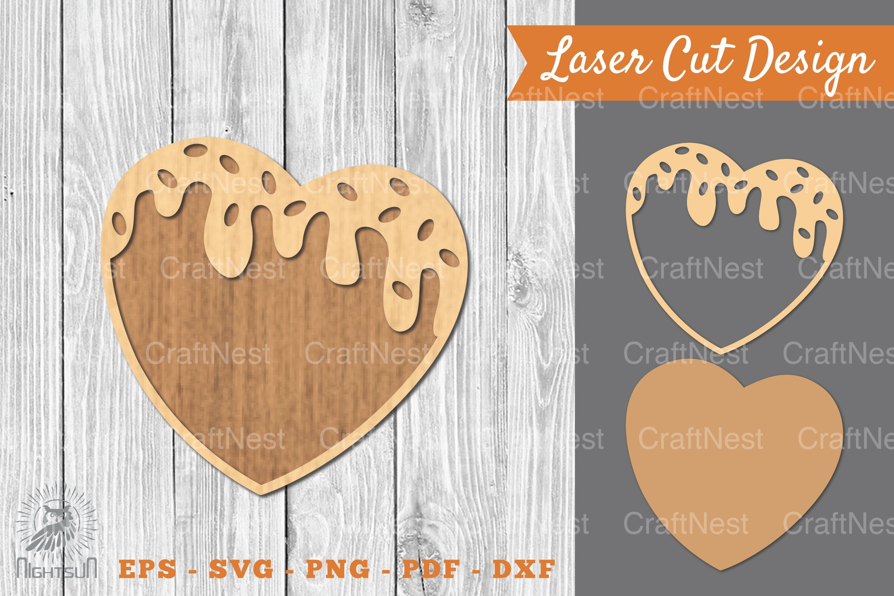 Biscuit Chocolate Laser Cut Decoration Clipart Bundle - CraftNest - Digital Crafting and Art