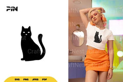 Black Cat Halloween SVG Bundle - CraftNest - Digital Crafting and Art