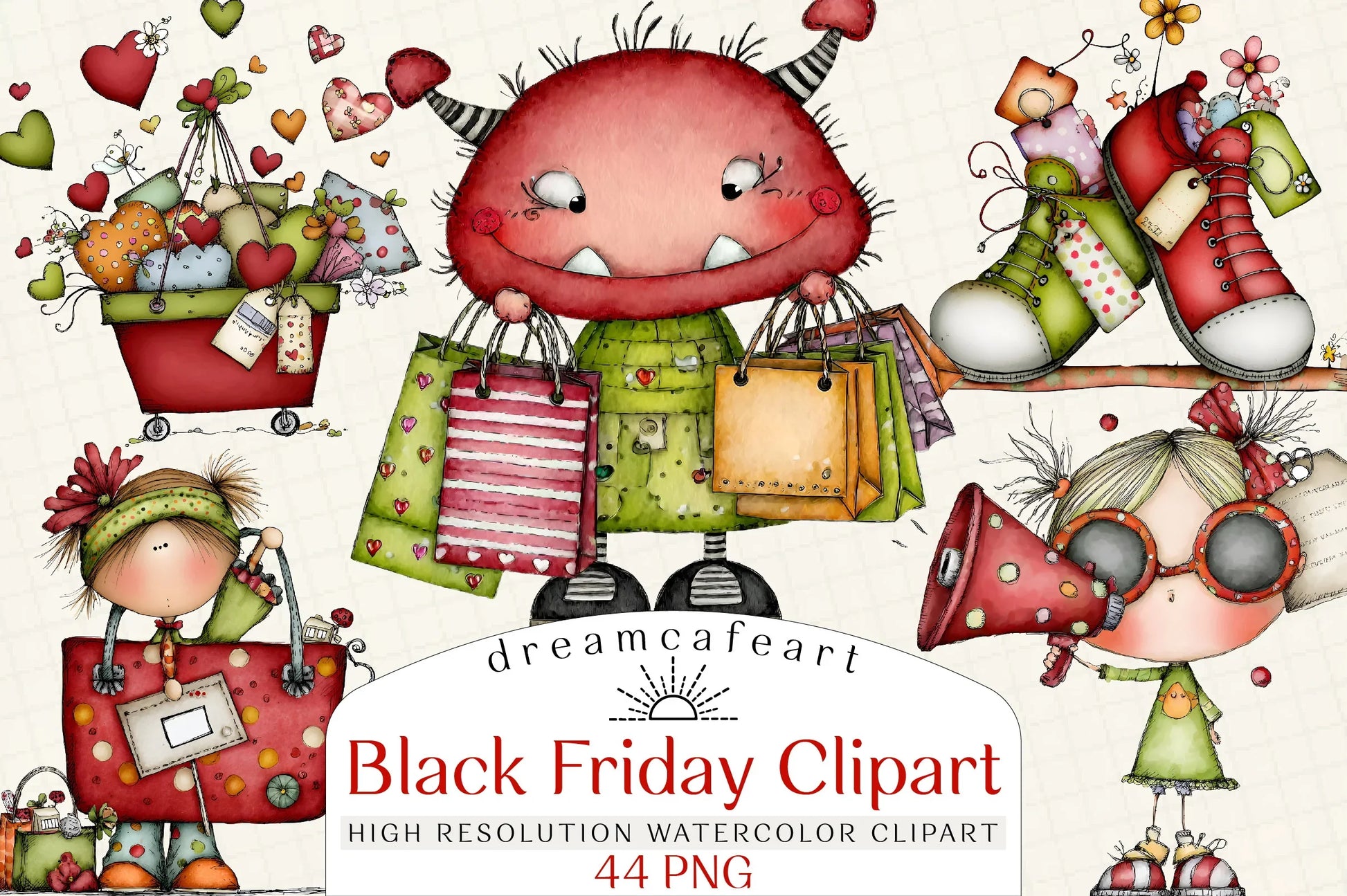 Black Friday Clipart Bundle - CraftNest - Digital Crafting and Art
