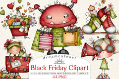 Black Friday Clipart Bundle - CraftNest - Digital Crafting and Art