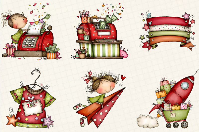 Black Friday Clipart Bundle - CraftNest - Digital Crafting and Art